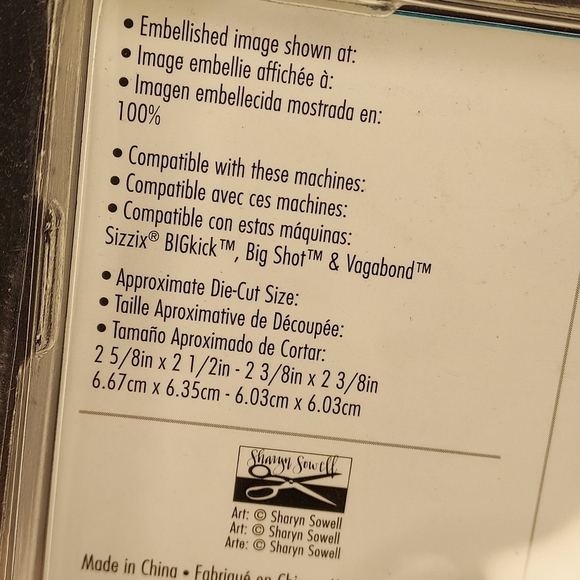 Sizzix Movers & Shapers Star & Label Magnetic Die by Sharyn Sowell 660357 - Picture 5 of 5